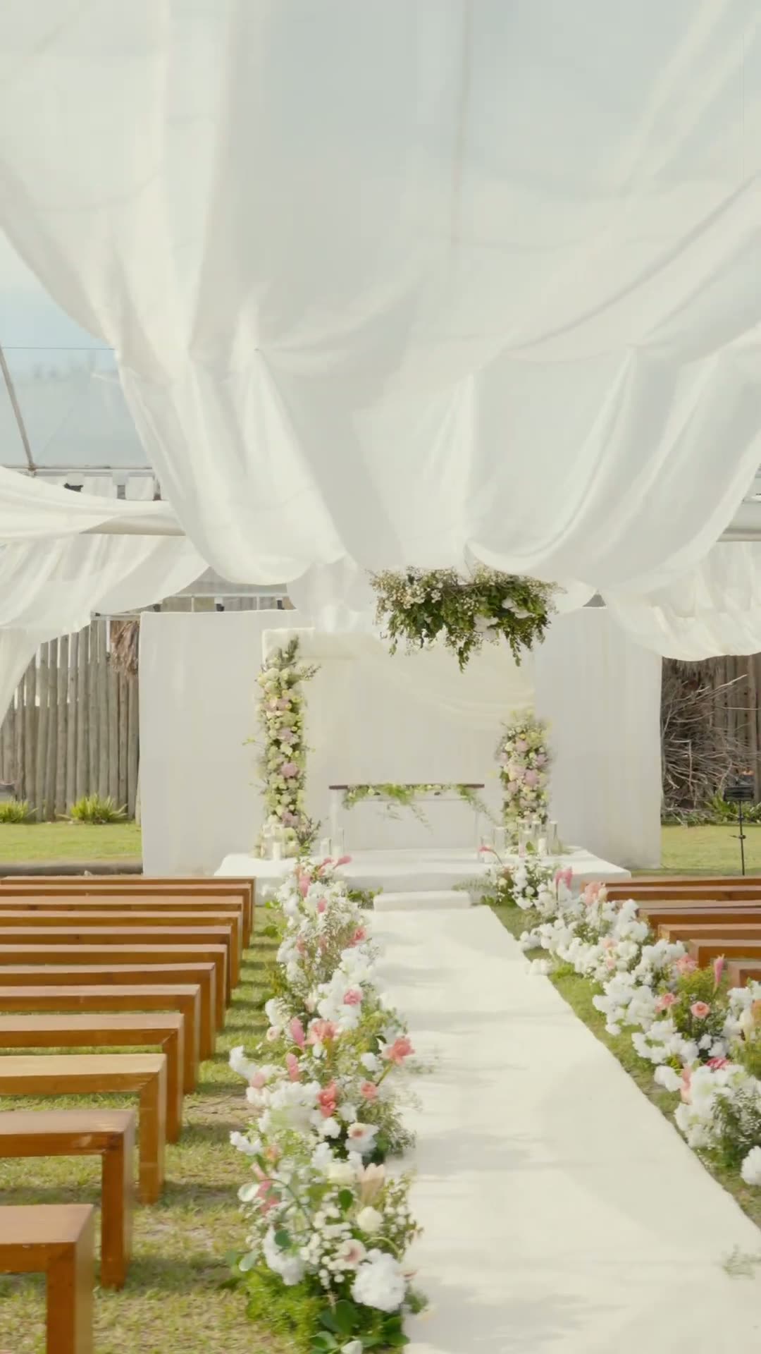 Vídeo de decoração de casamento por Susie